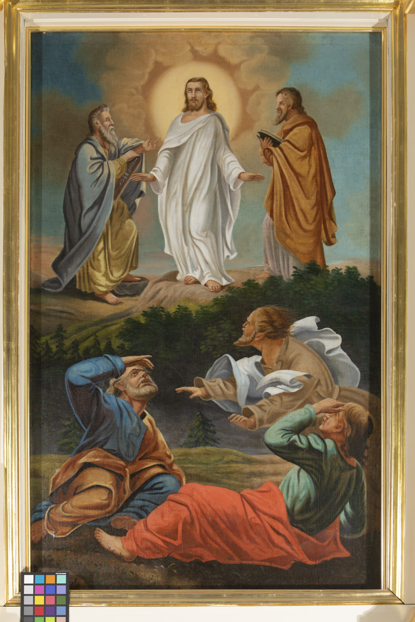 Obraz Przemienienia Pańskiego w ołtarzu bocznym