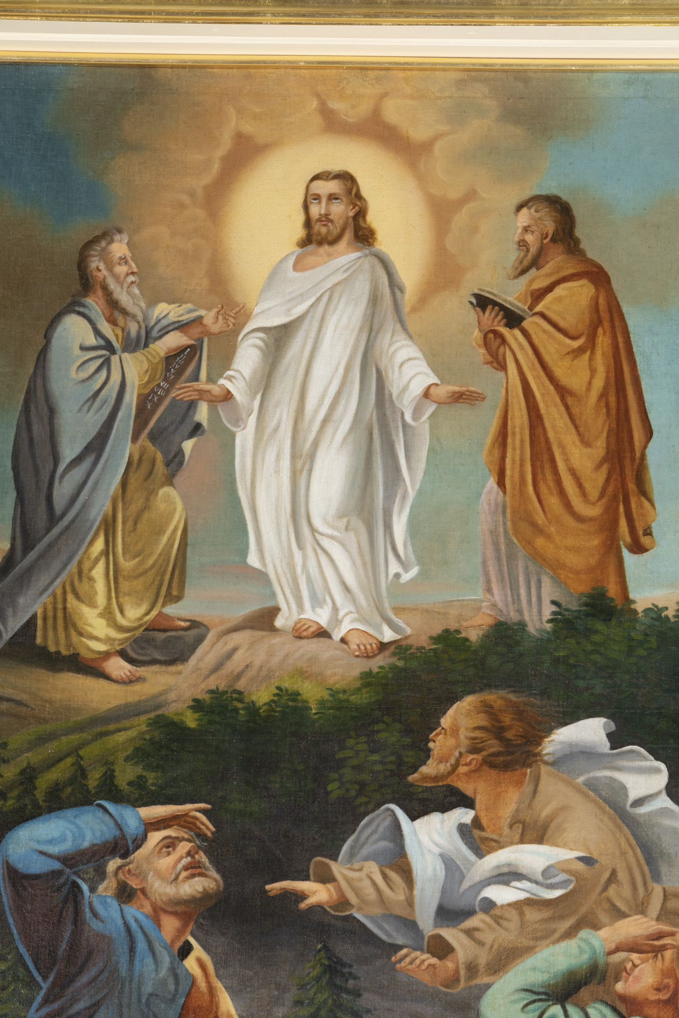 Obraz Przemienienia Pańskiego w ołtarzu bocznym