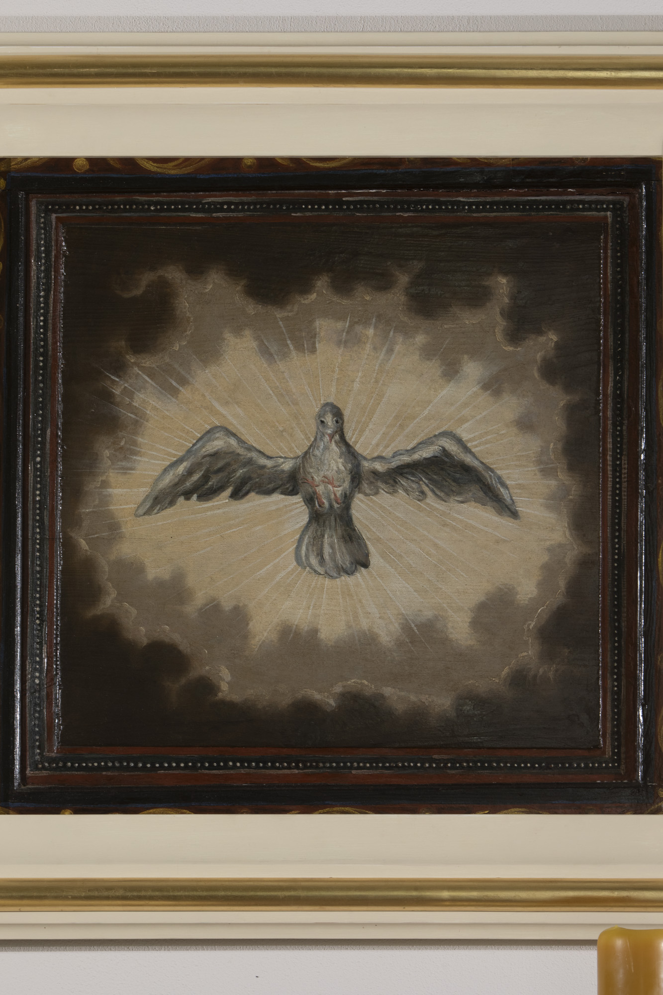 Obraz św. Ducha w postaci gołębicy