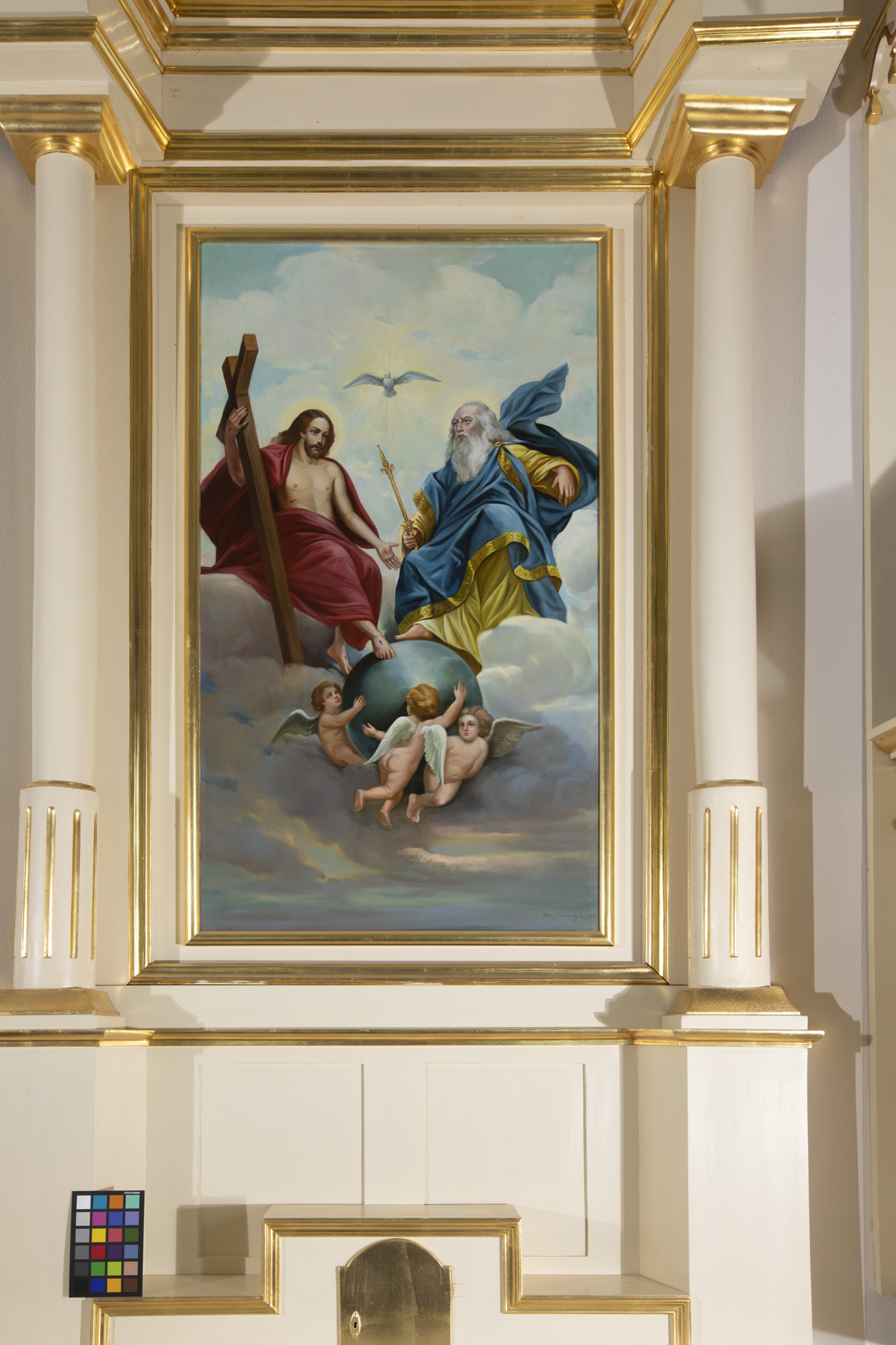 Ołtarz boczny, strona ewangelii