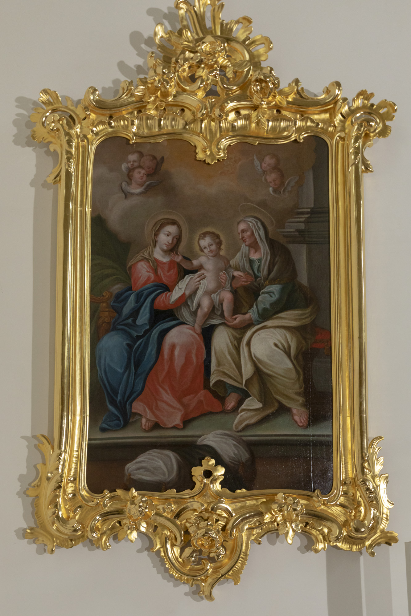 Obraz św. Anny Samotrzeciej