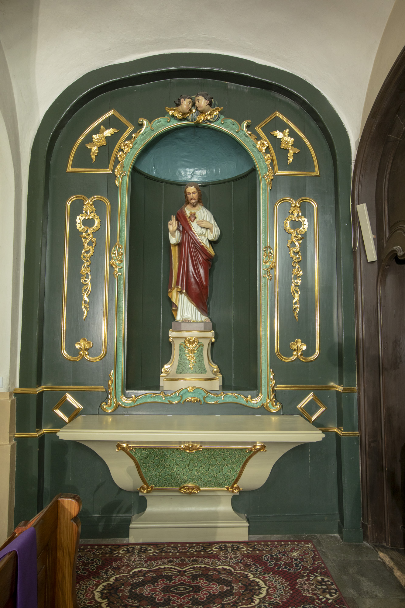 Ołtarz boczny – pierwotnie św. Wawrzyńca