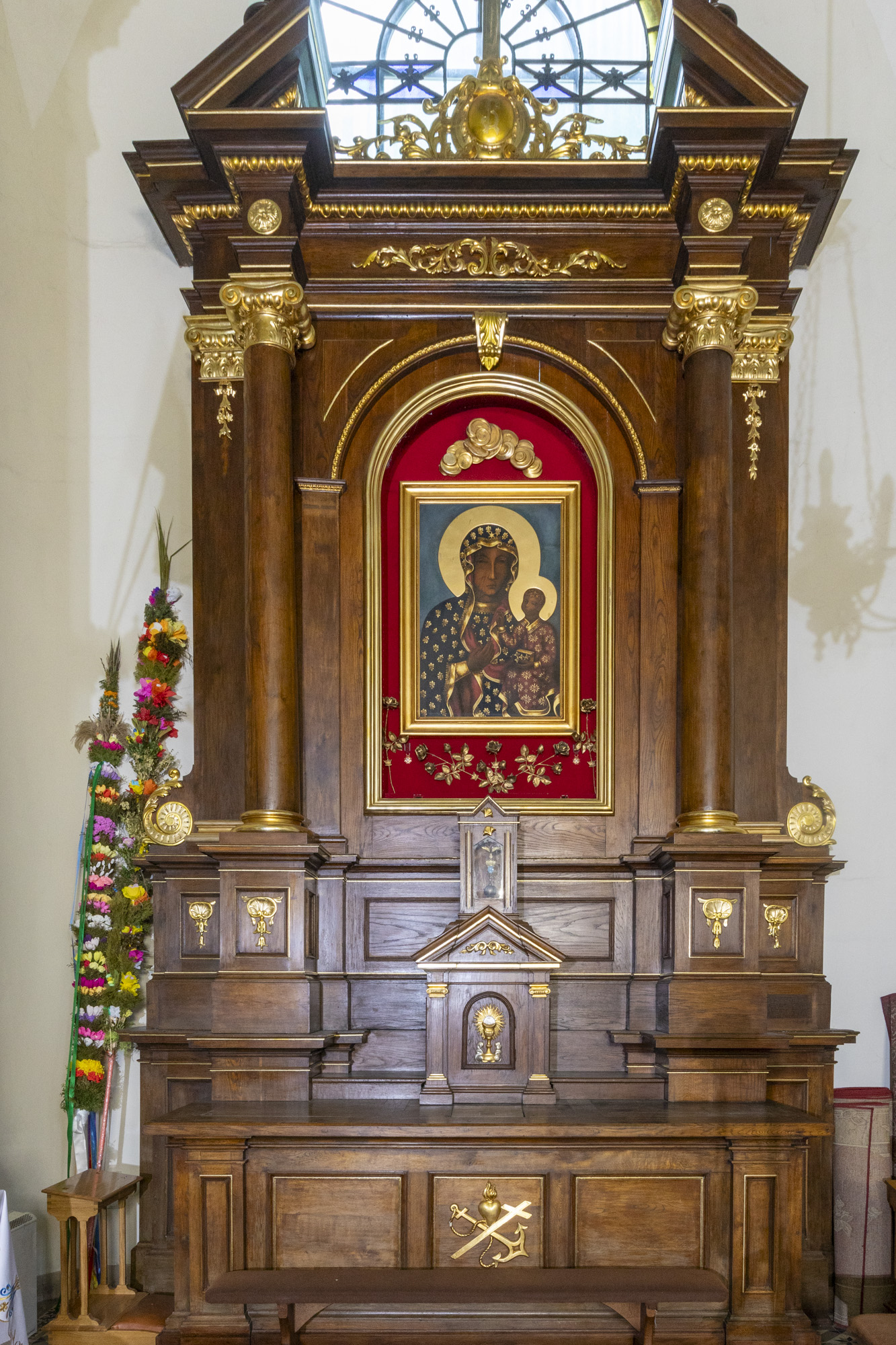 OŁTARZ boczny pw. św. Maksymiliana Kolbe