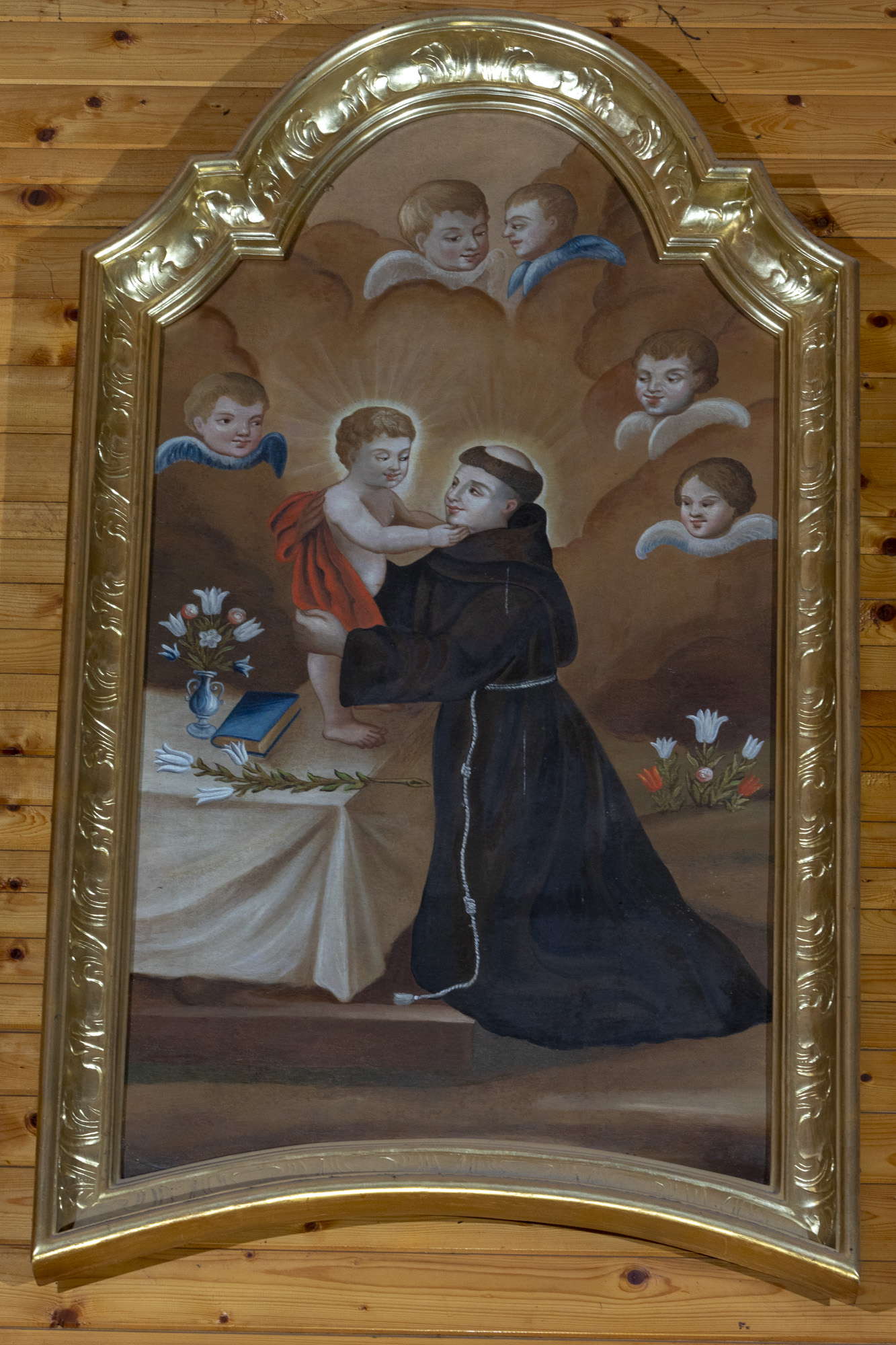 Obraz św. Antoniego i rama