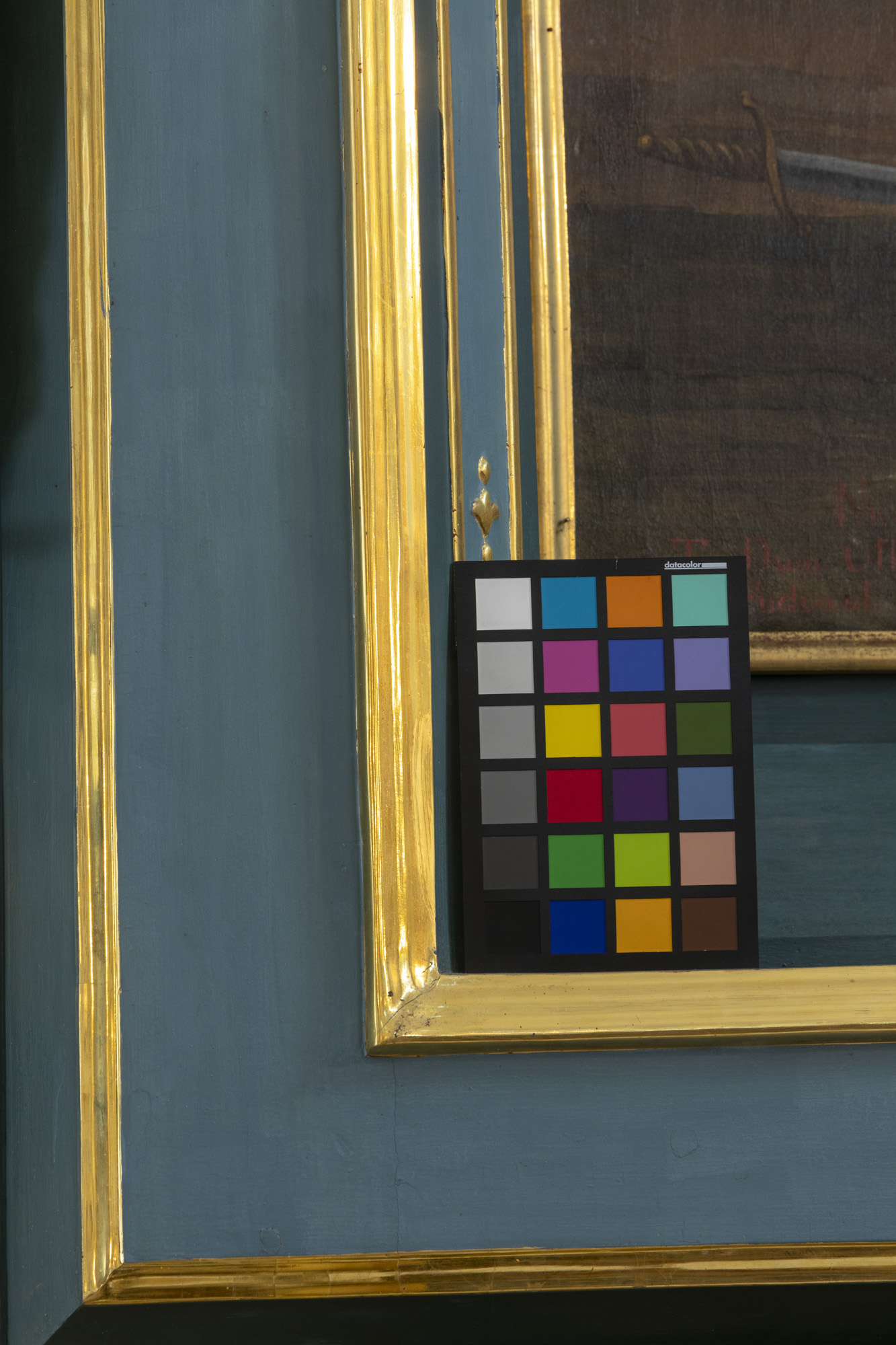 Obraz św. Barbary w ołtarzu bocznym