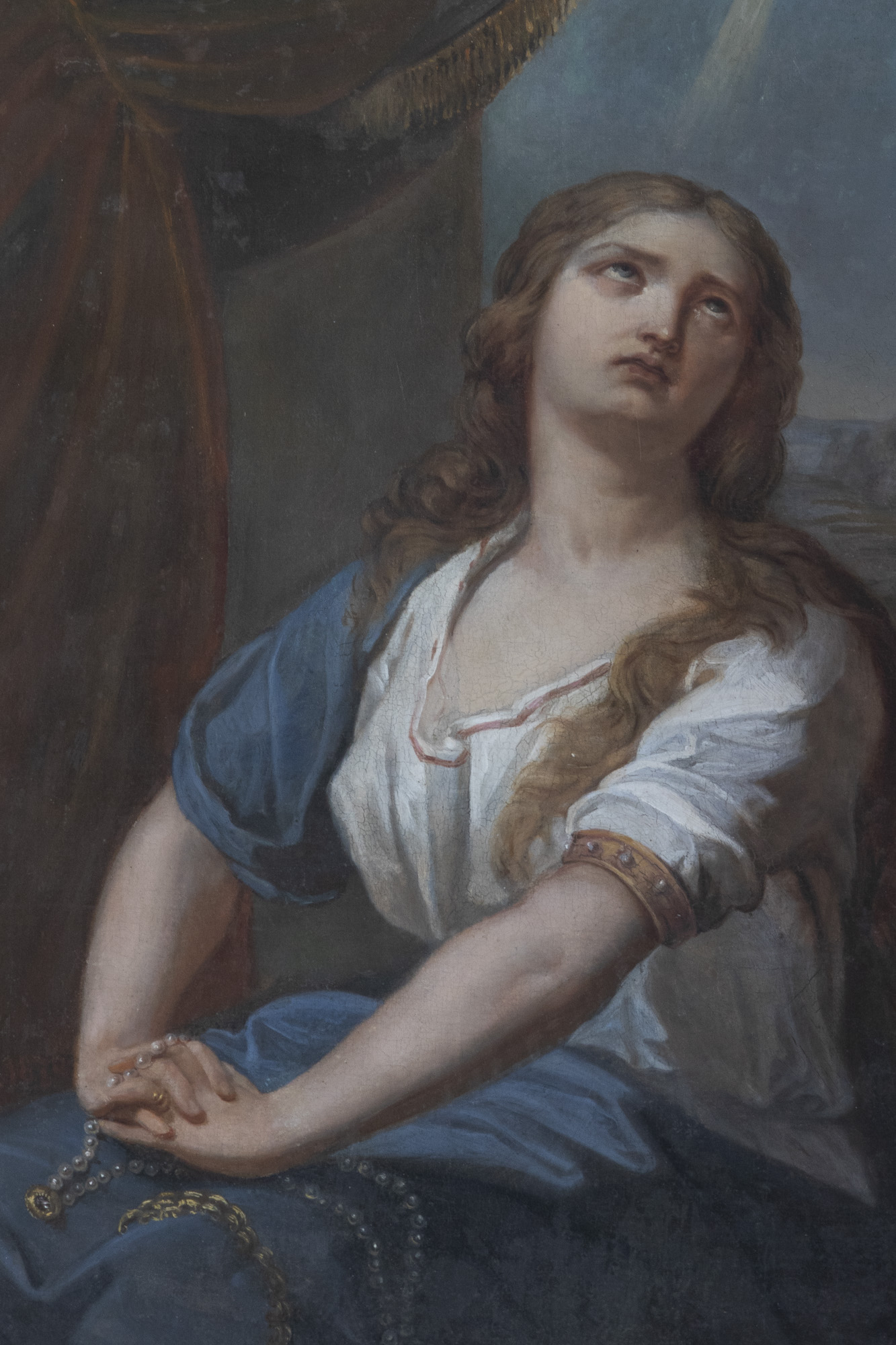 Obraz św. Marii Magdaleny w ołtarzu głównym