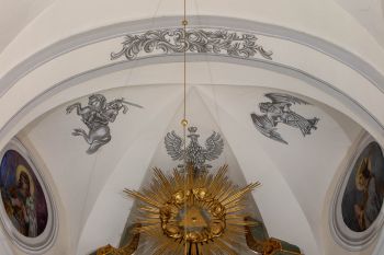 Polichromia nawy i prezbiterium