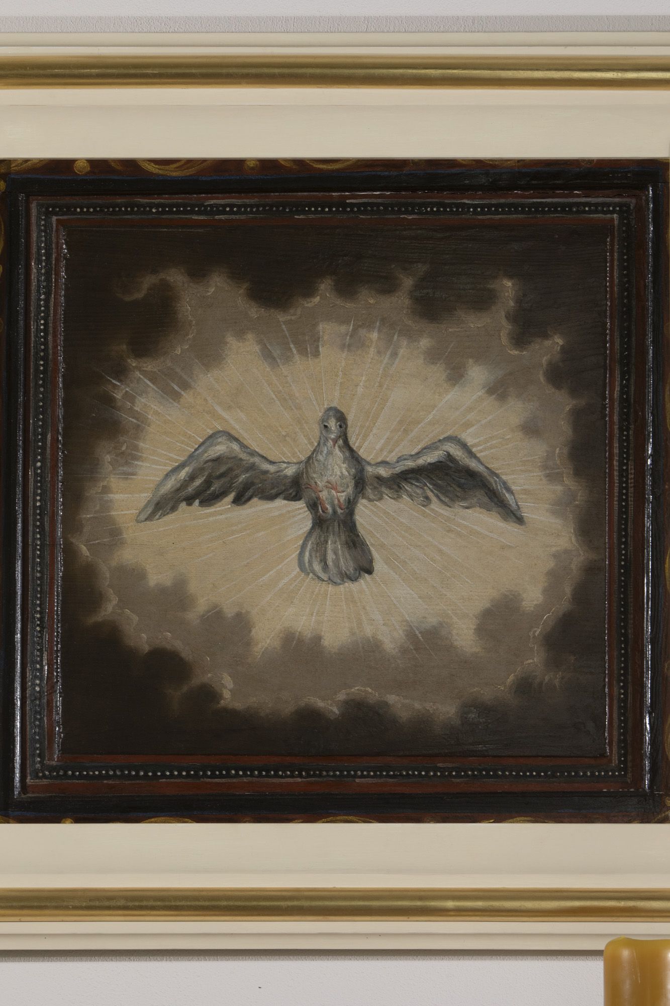 Obraz św. Ducha w postaci gołębicy