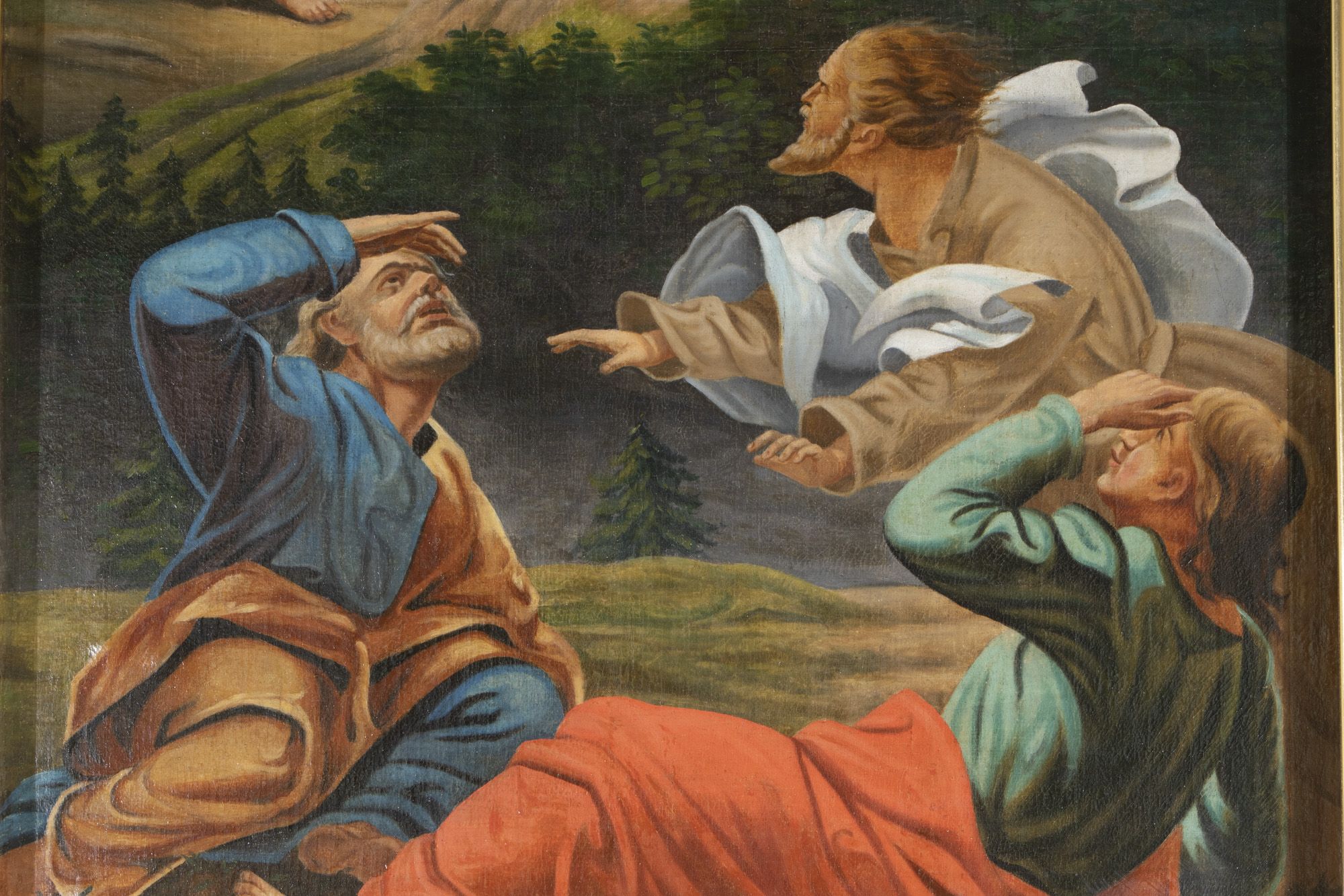 Obraz Przemienienia Pańskiego w ołtarzu bocznym